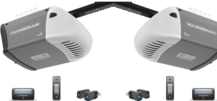 chamberlain garage door openers in University of California Davis